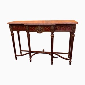 Louis XVI Revival Style Console Table by H & L Epstein