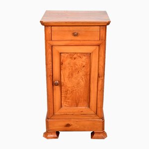 Cherry and Ash Bedside Table, Late 19th Century