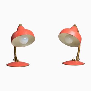 Italienische Tischlampen mit gerichtetem Licht, 1950er, 2er Set