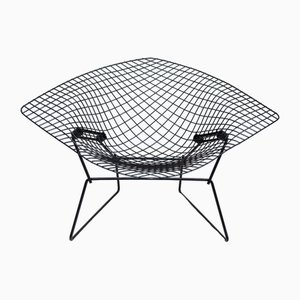 Large Diamond Chair attributed to Harry Bertoia for Knoll International, 1950s