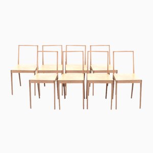 Model PLY / Plywood Chairs by Jasper Morrison for Vitra, 2009, Set of 8