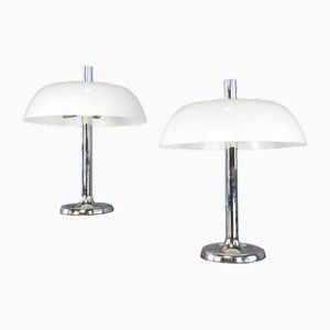 Lampes de Bureau Mid-Century par Hillebrand, 1970s, Set de 2