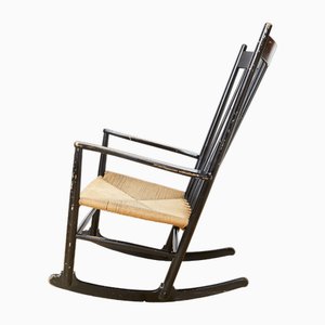 Rocking Chair J16 par Hans Wegner pour FDB Møbler, 1944