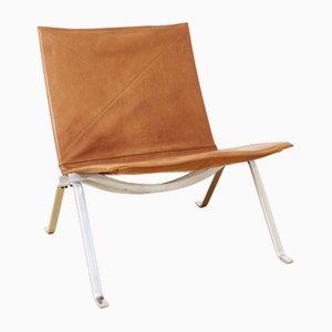 PK22 Lounge Chair by Poul Kjærholm for E. Kold Christensen, 1960s