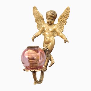 Putto Wall Lamp, Southern Germany