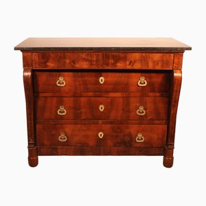 Early 19 Century French Chest of Drawers in Walnut