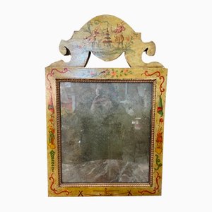 Espejo veneciano con decoración Chineseria, años 70