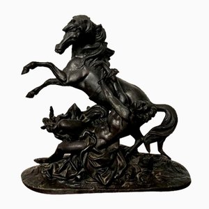 Figura Spelter victoriana, 1860