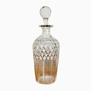 Carafe Édouardienne en Verre Taillé, 1900