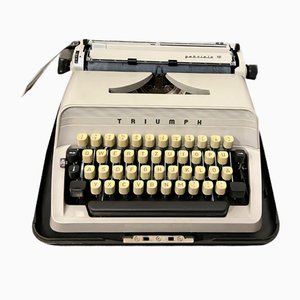Máquina de escribir pequeña Triumpf Gabriele 10, años 60
