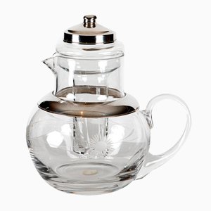 Vintage Clear Tea Jar