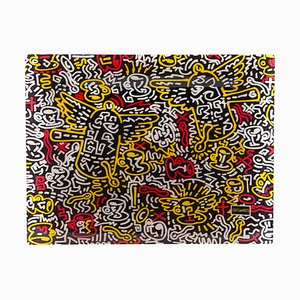 Tray by Keith Haring for Café des Arts, 1990s