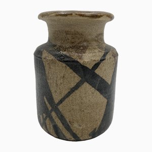 Vase à Fleurs Mid-Century en Céramique