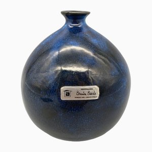 Vase en Céramique Vernie par Federico Simone pour Casarte, Italie, 1970s