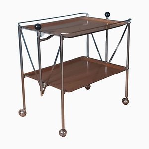 Foldable Bar Trolley from Bremshey & Co, Solingen-Ohligs, 1960s