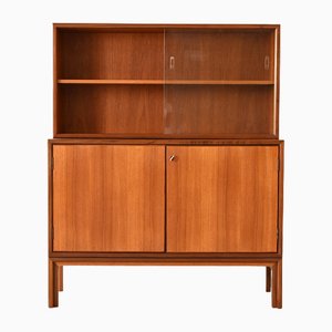 Scandinavian Sideboard Cabinet with Display Case, 1960s