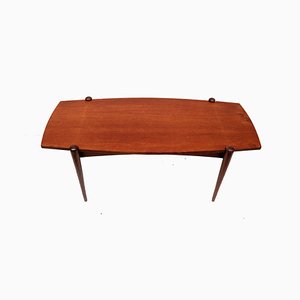Coffee Table with Reversible Teak and Formica Top, 1960s