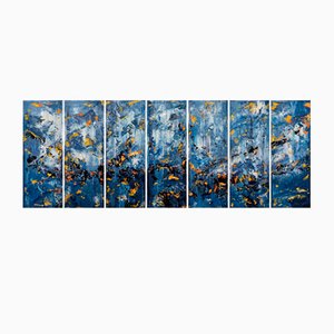 Alex Senchenko, Abstract 23103, 2023, Acrylic
