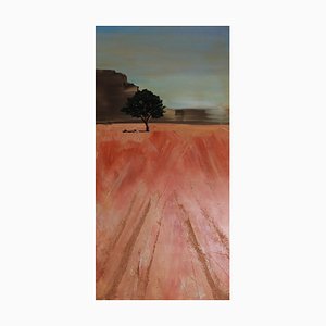 Charlotte Pivard, Wadi Rum, 2023, Acrylmalerei