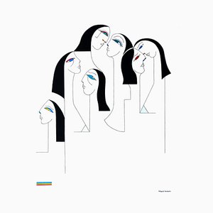 Hildegarde Handsaeme, Las monjas, 2001, Acrílico