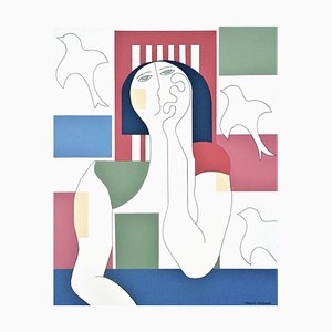 Hildegarde Handsaeme, Escape in Dreams, 2019, Acrylic