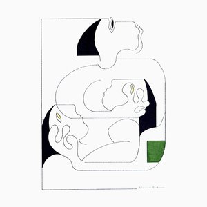 Hildegarde Handsaeme, Family Love I, 2019, Dibujo a tinta