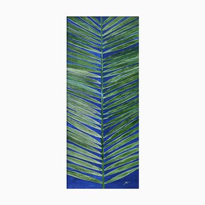 Aurélie Trabaud, Palm Leaf, 2022, Acrylic