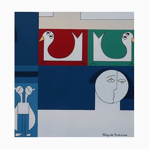 Hildegarde Handsaeme, The Sound of Birds, 2006, Acrylic