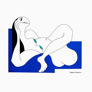 Hildegarde Handsaeme, Yoga Body, 2001, Acrylic