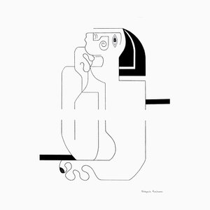 Hildegarde Handsaeme, Un Break Masculin, 2020, Disegno