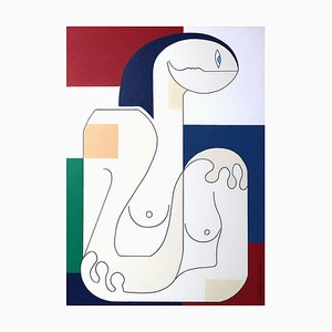 Hildegarde Handsaeme, Femminilità, 2020, Acrylic on Canvas