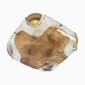 Große Murano Glas Einbauleuchte Kaiser zugeschrieben, Deutschland, 1970er