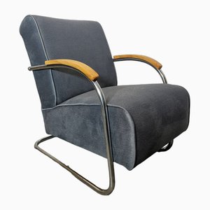 Fauteuil Bauhaus de Mücke Melder, 1940s