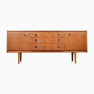 Danish Teak and Brass Sideboard from Wrighton, 1960s
