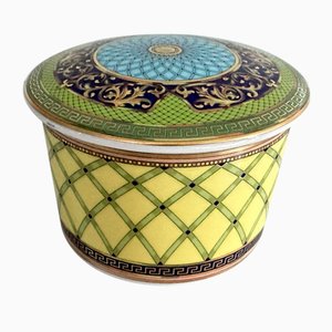 Dream Lidded Pot di Rosenthal meets Versace, anni '90