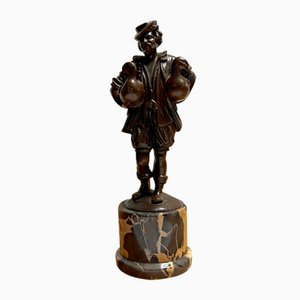 Dopo Alfred David Lenz, Scultura figurativa, 1800-1900, Bronzo