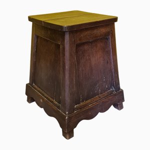 Antique French Oak Pedestal