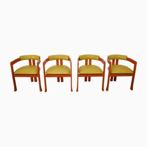 Chaises dans le style de Pi Greco, Italie, 1960s, Set de 4