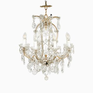 8-Flame Chandelier by Maria Theresia