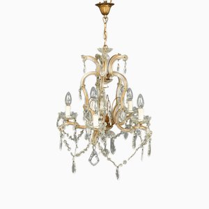 6-Arm Chandelier by Maria Theresa