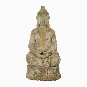 Antique Terracotta Buddha, 1900s