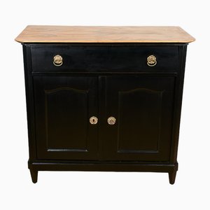 Vintage Black Dresser