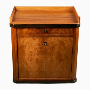 Mueble para monedas Biedermeier antiguo, 1840