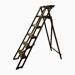 Tall 19th Century Decorators Ladder