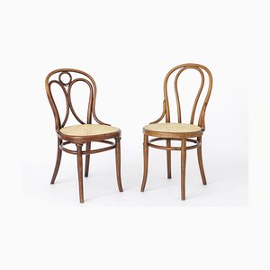 Vintage Viennese Hand Cane Thonet Chair No. 18, 1890s