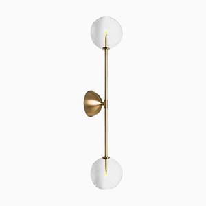 Miron Brass Wall Sconce by Schwung