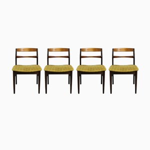 Rosewood Dining Chairs by Arne Vodder, 1960s, Set of 4