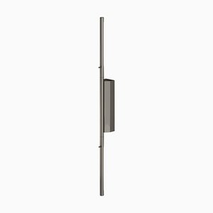 IP Link Double 610 Satin Graphite Wall Light by Emilie Cathelineau