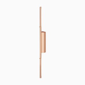 IP Link Double 610 Satin Copper Wall Light by Emilie Cathelineau
