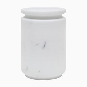 Large Pyxis Pot in White by Ivan Colominas